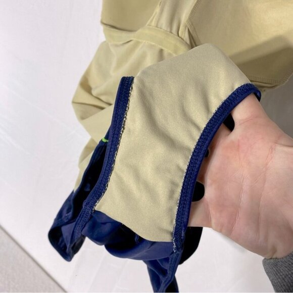 Roots Navy Blue Green One Piece swimsuit Bathing Suit 14 - Picture 8 of 15